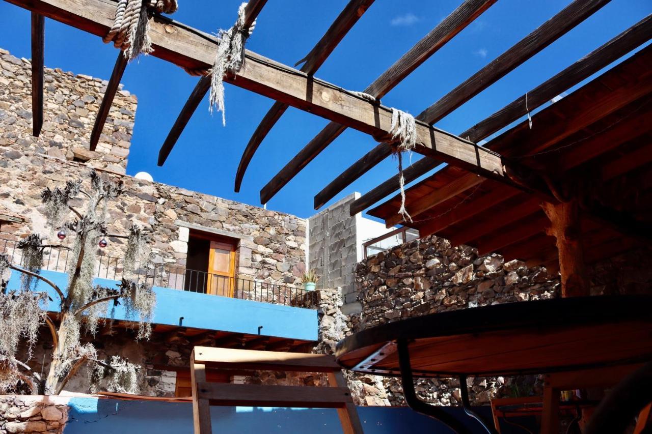 Hospedaje Pizza Azul Catorce Esterno foto